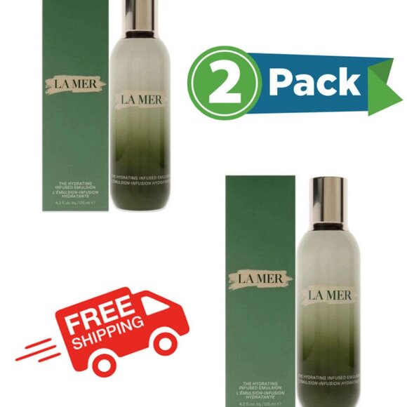 Branded Other - La Mer Hydrating Infused Emulsion 4.2oz – Lightweight Luxury Moisturizer(2 pack)